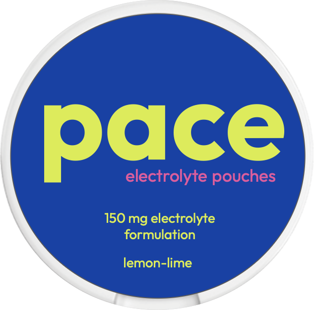 Pace electrolyte pouch can